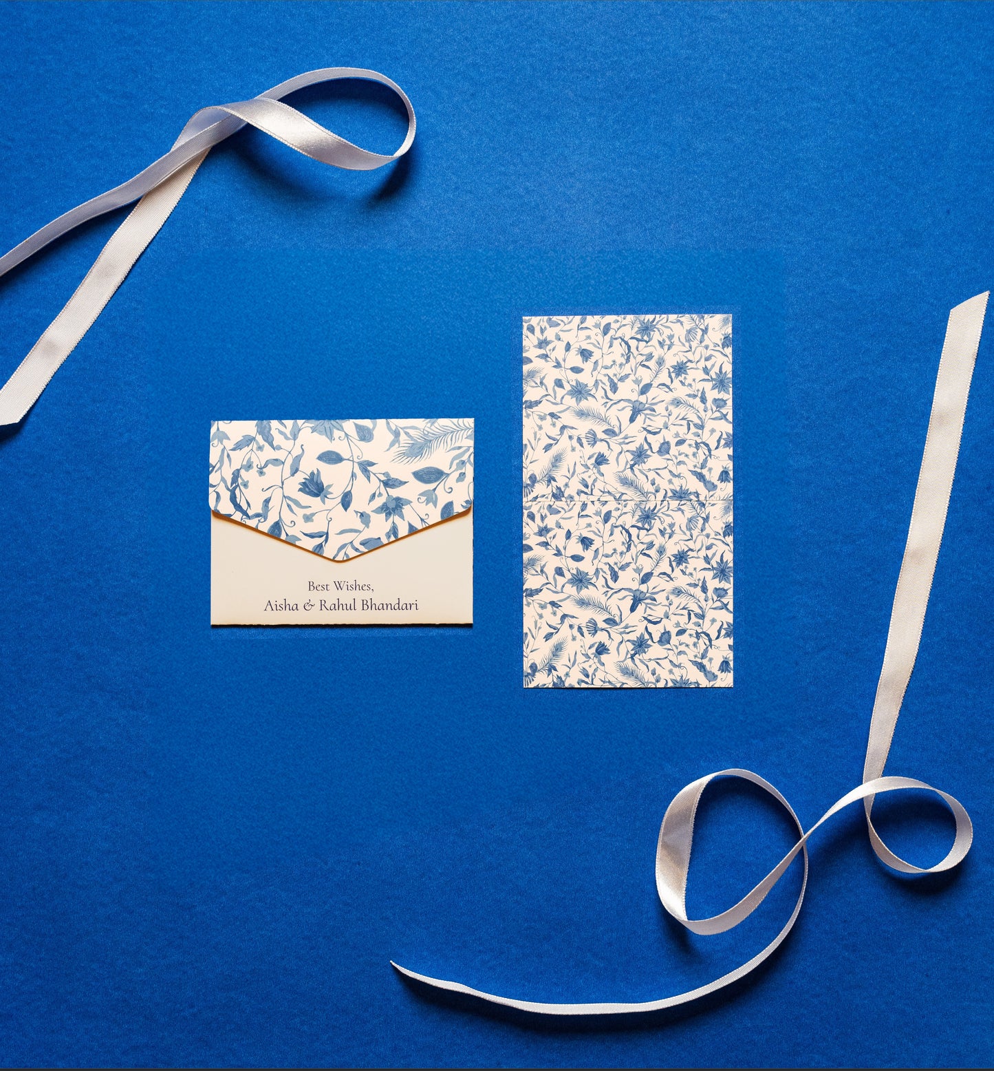 Lapis Folded Card