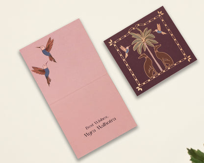 Anoura Folded Card