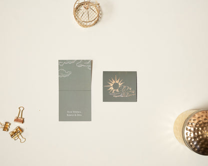 Aurelis Folded Card