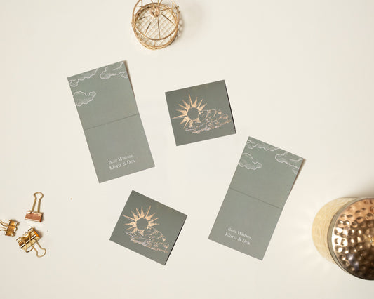 Aurelis Folded Card