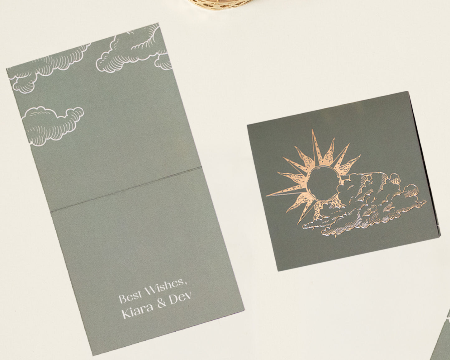Aurelis Folded Card