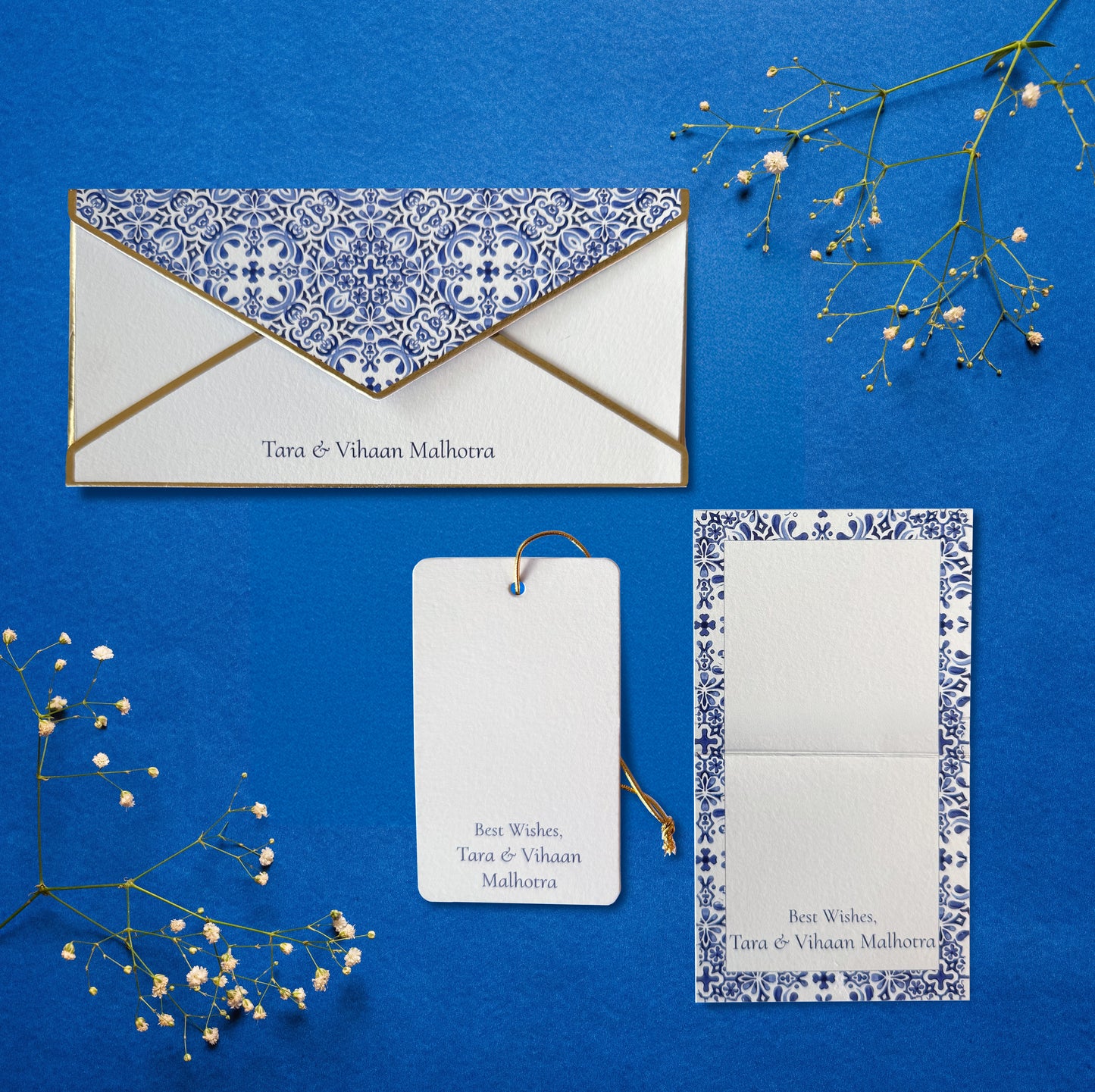 Azure Stationery Set