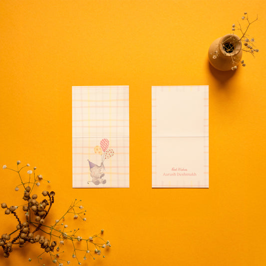 Elphie Folded Card