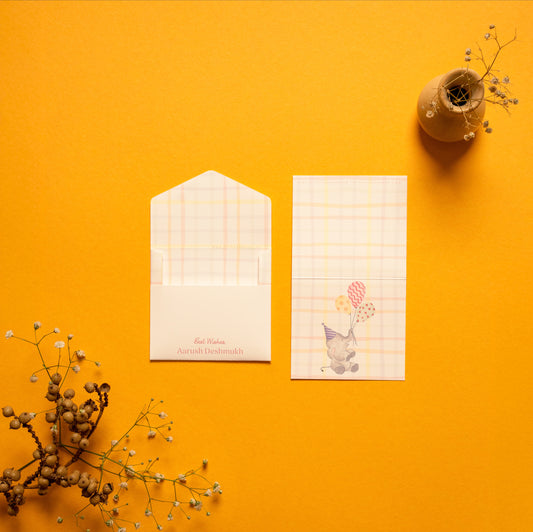 Elphie Folded Card & Envelope