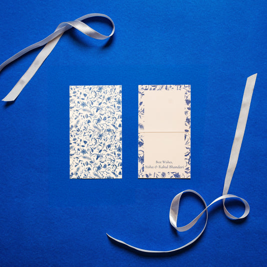 Lapis Folded Card