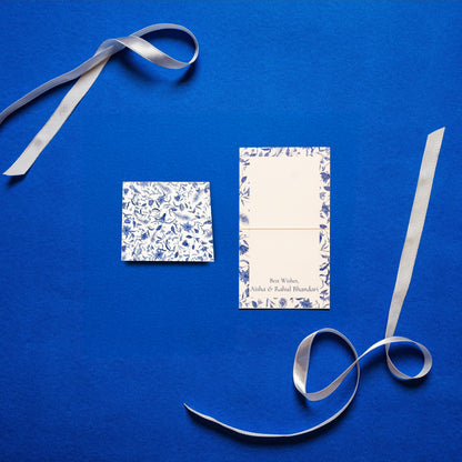 Lapis Folded Card