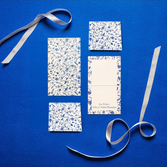 Lapis Folded Card