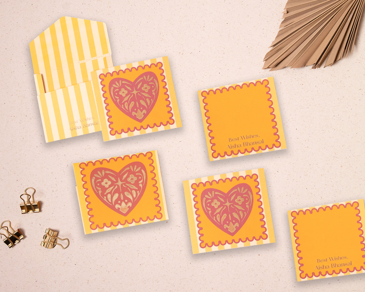 Liora Notecard & Envelope