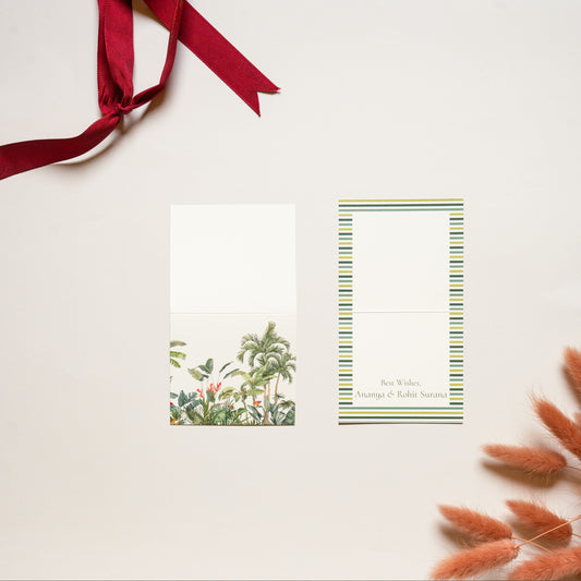 Oasis Folded Card