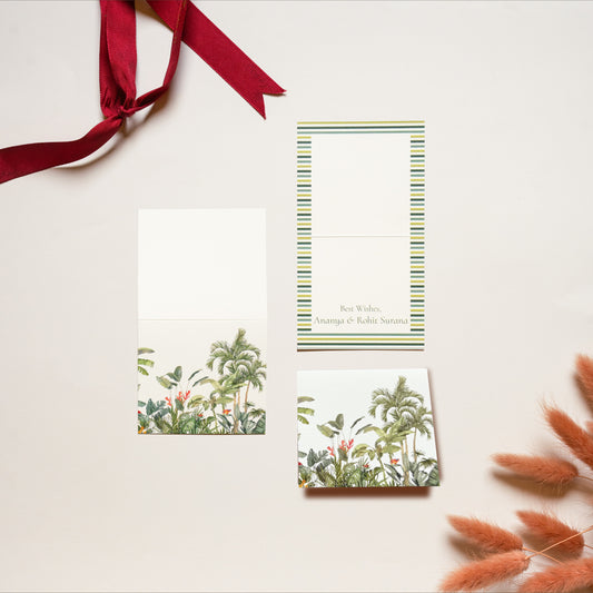 Oasis Folded Card