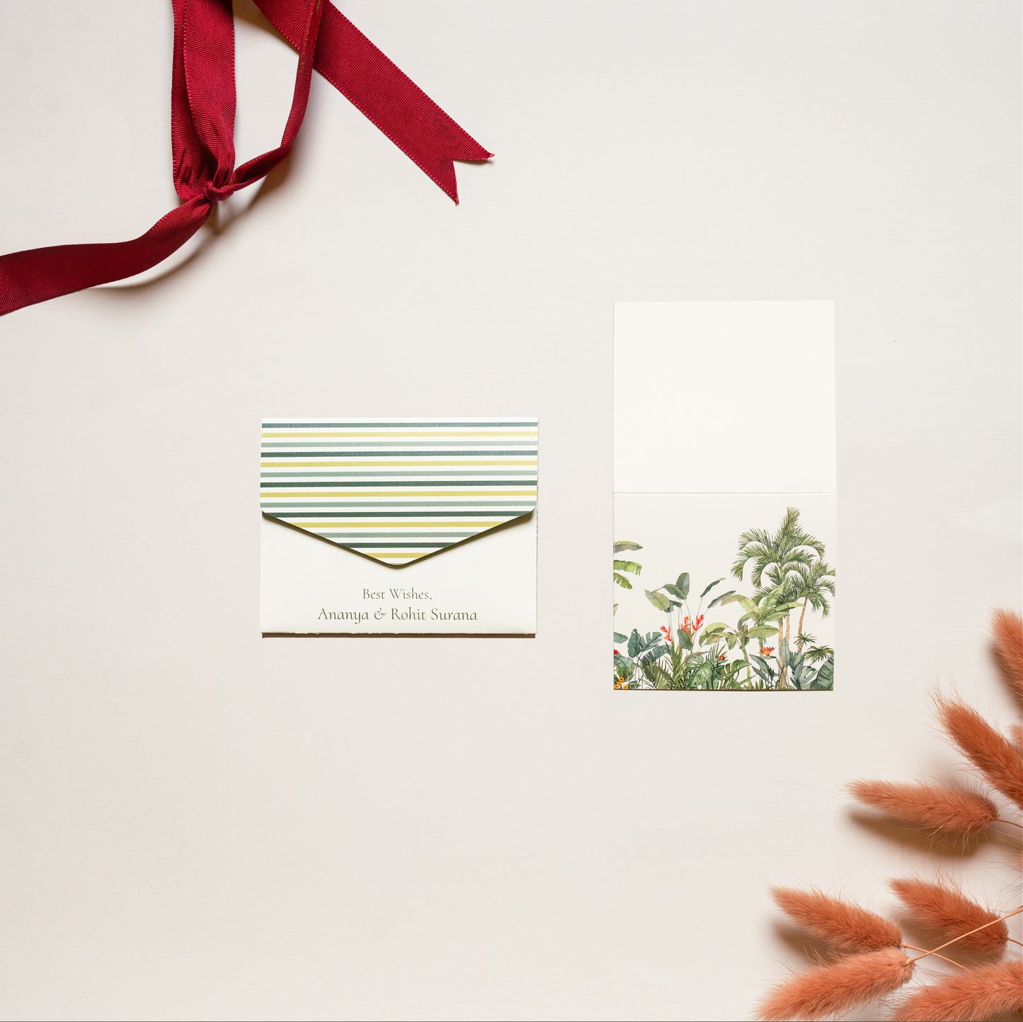Oasis Folded Card
