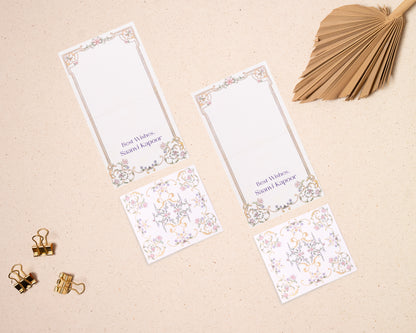 Opaline Folded Card