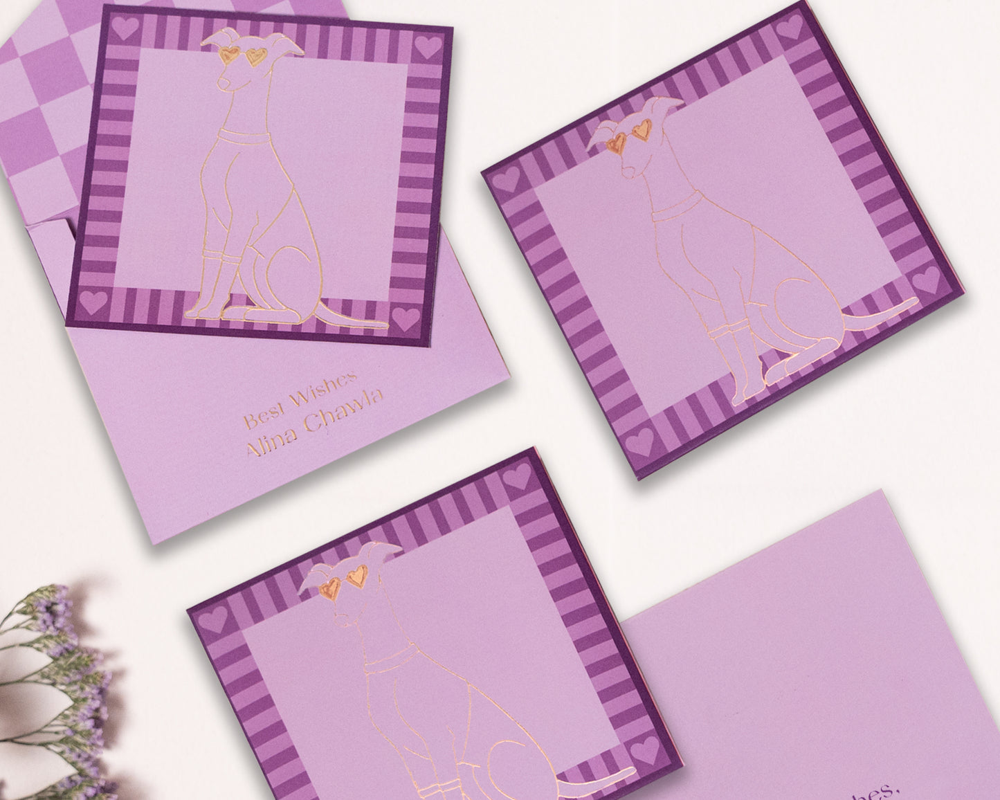 Poppy Notecard & Envelope