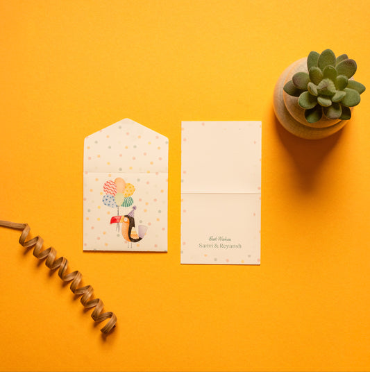 Toco Folded Card & Envelope
