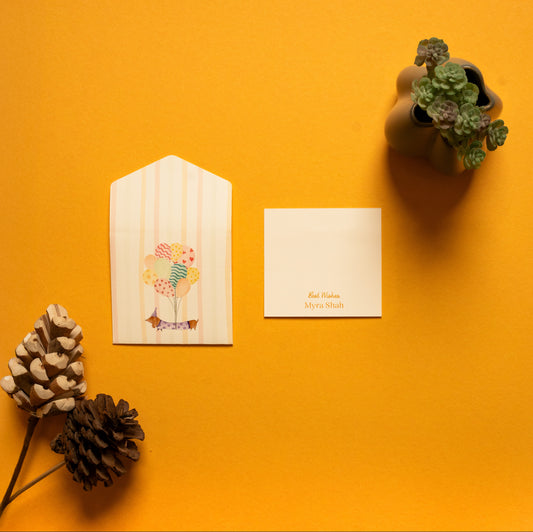 Waggles Notecard & Envelope